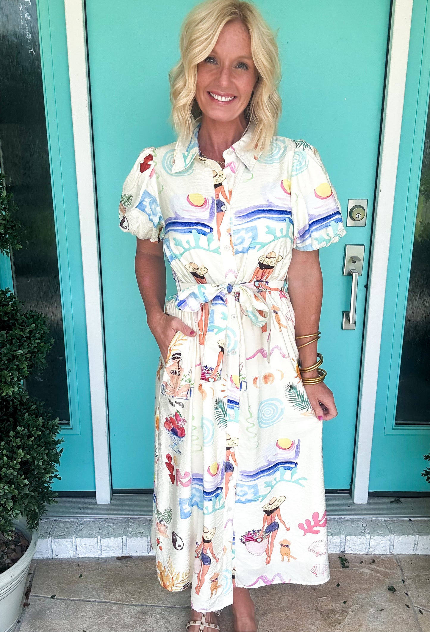 Passport to Paradise Dress