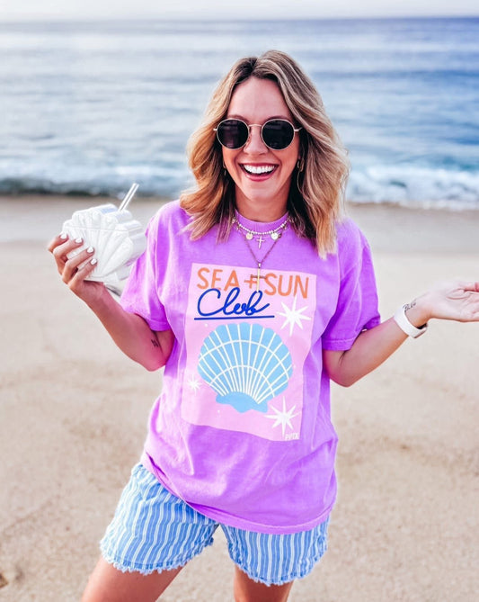 Sea + Sun Club Tee