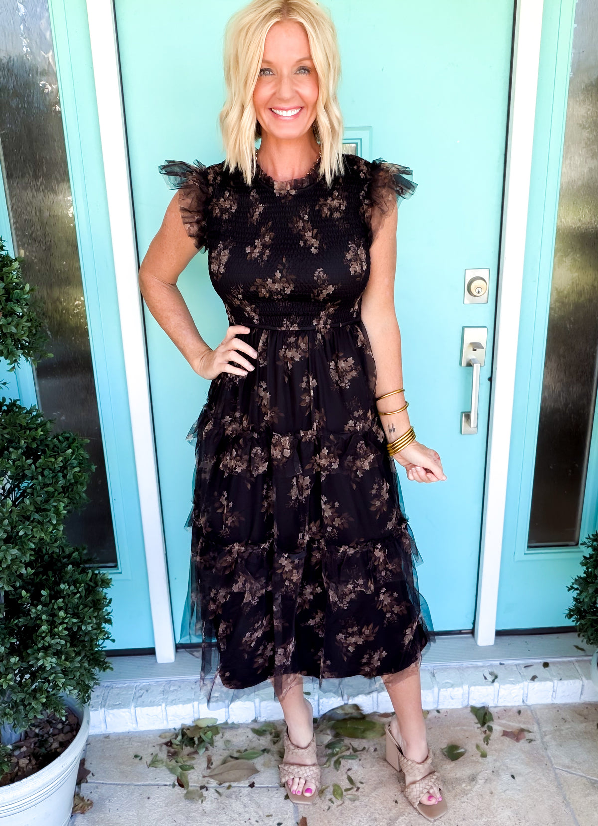Midnight Garden Dress