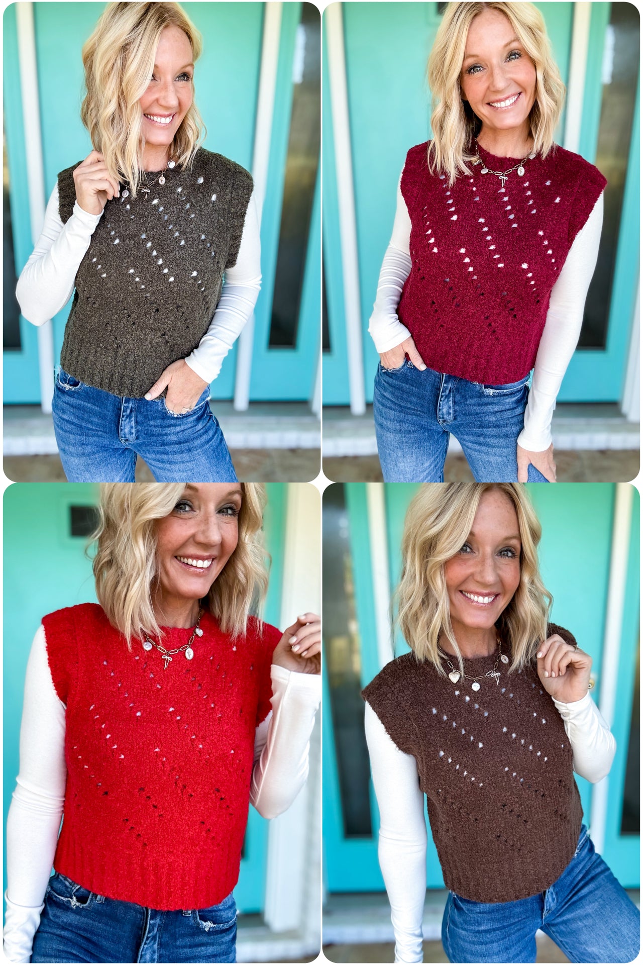 Wool & Weave Sweater Vest