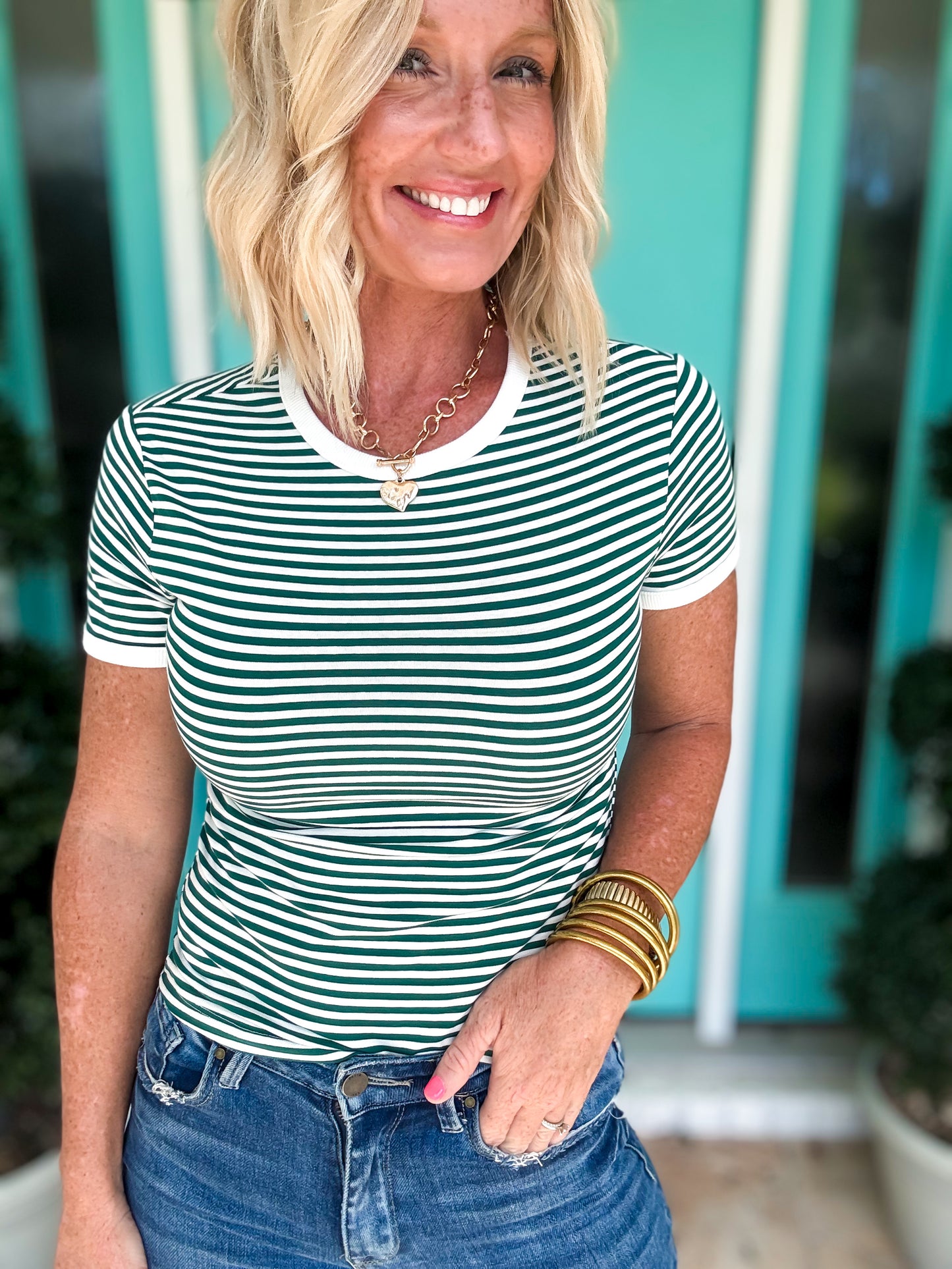Baby Striped Basic Tee