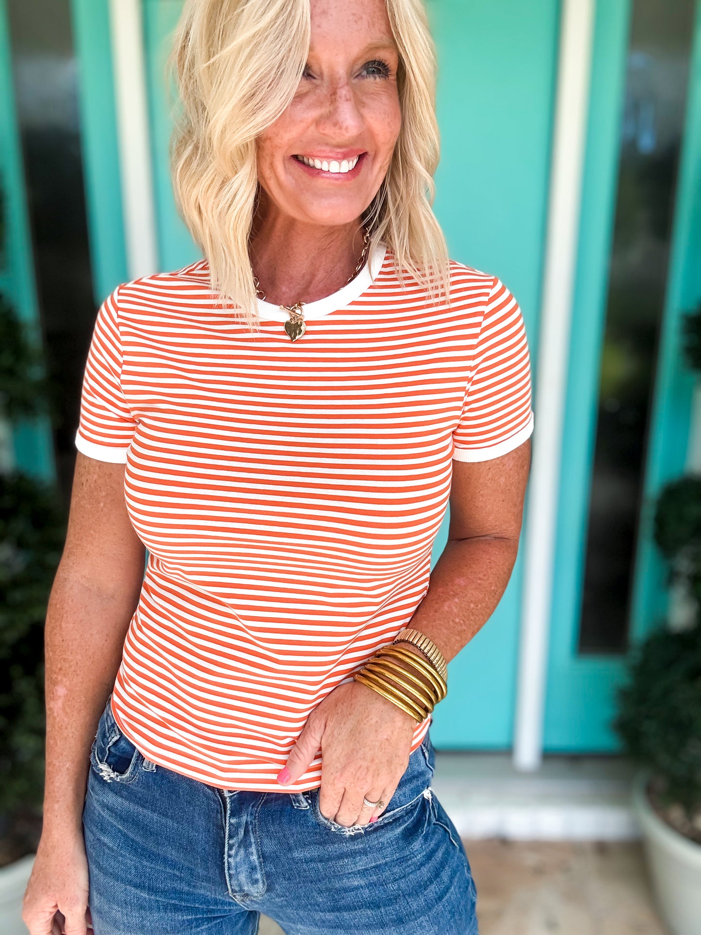 Baby Striped Basic Tee