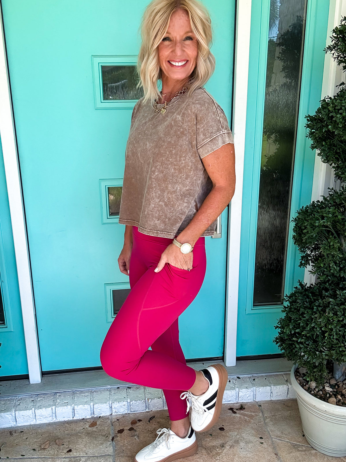 Venice Sculpt Leggings W/ Pockets