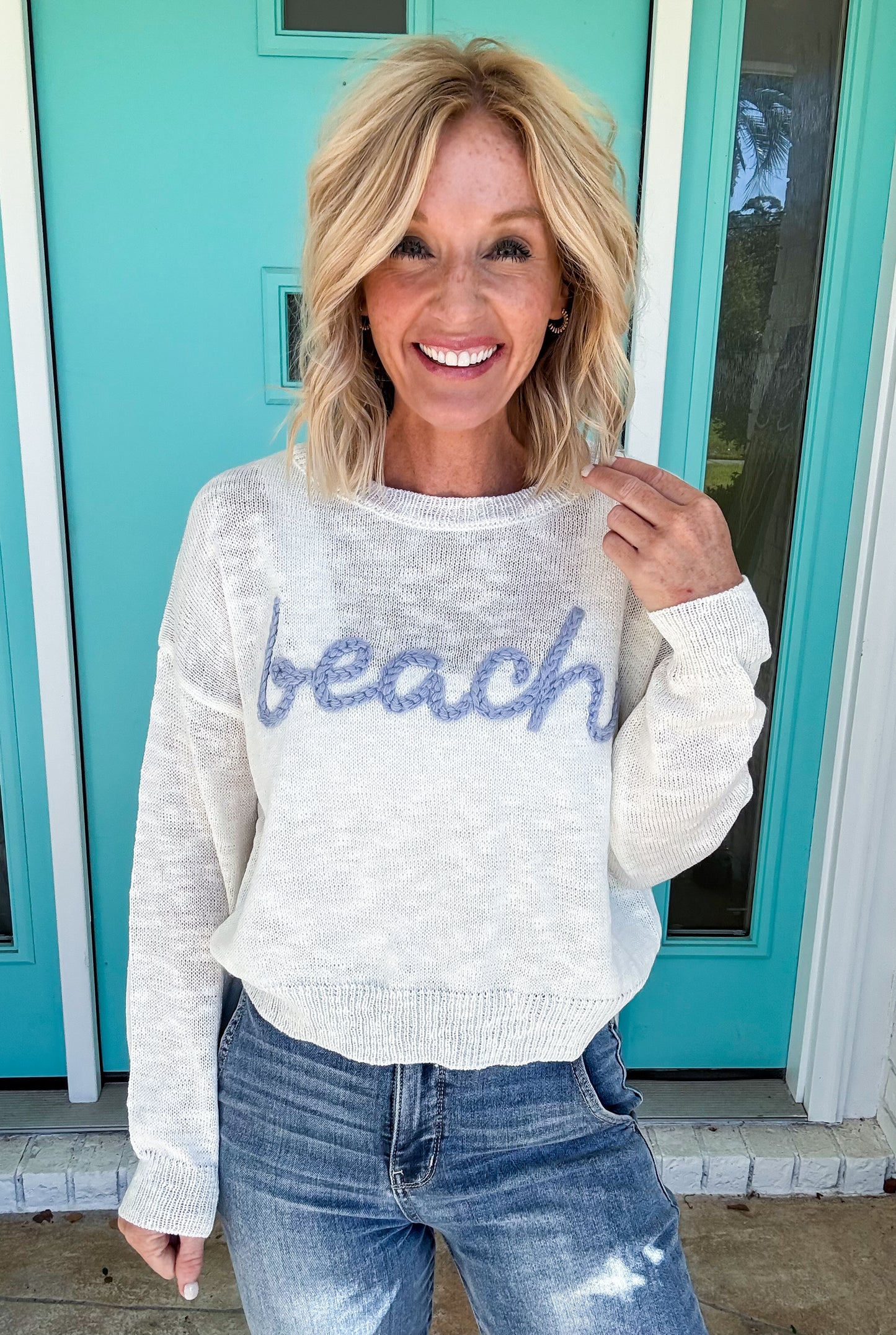 Beach Chenille Sweater