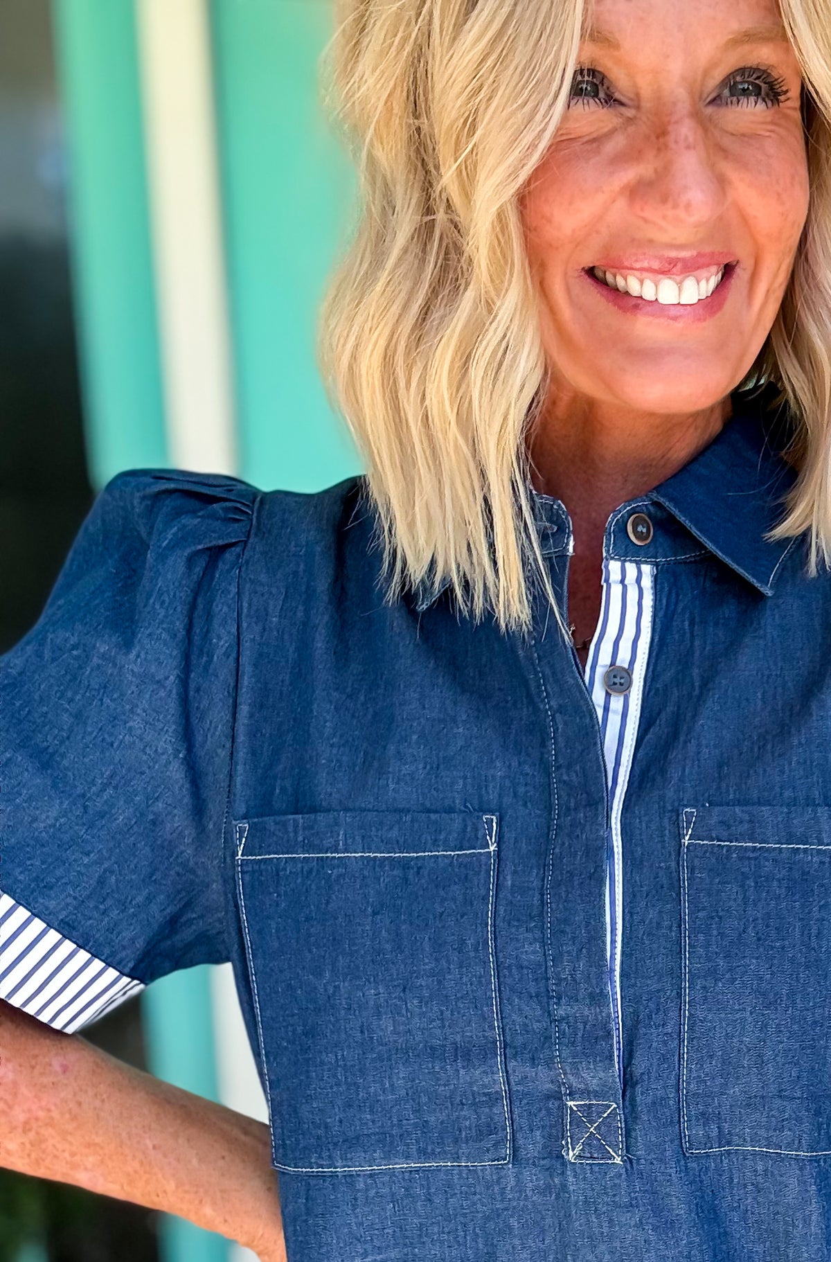 Denim Blues Dress