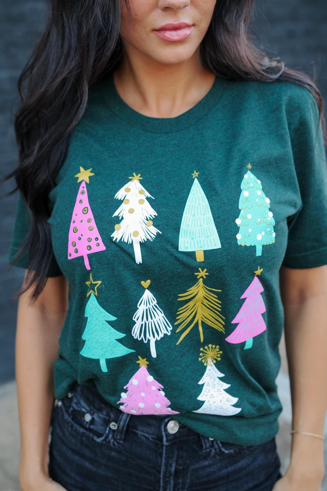 Christmas Tree Graphic Tee