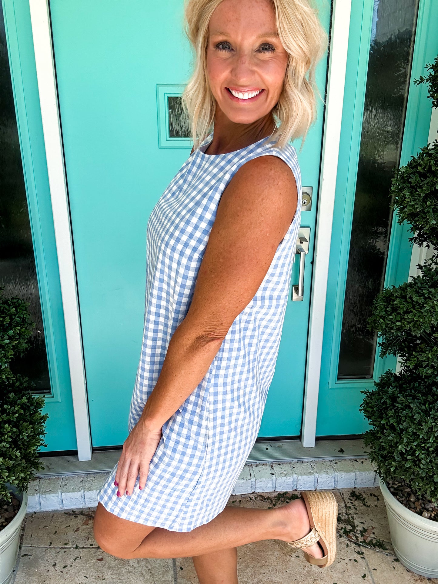 Paris Gingham Dress