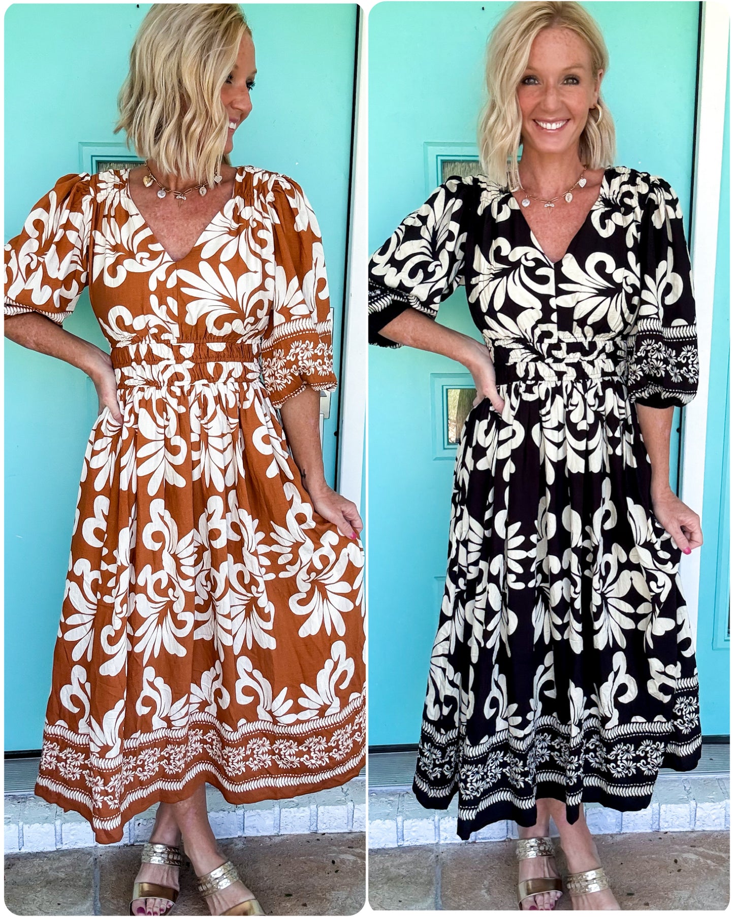 Autumn Solstice Midi Dress