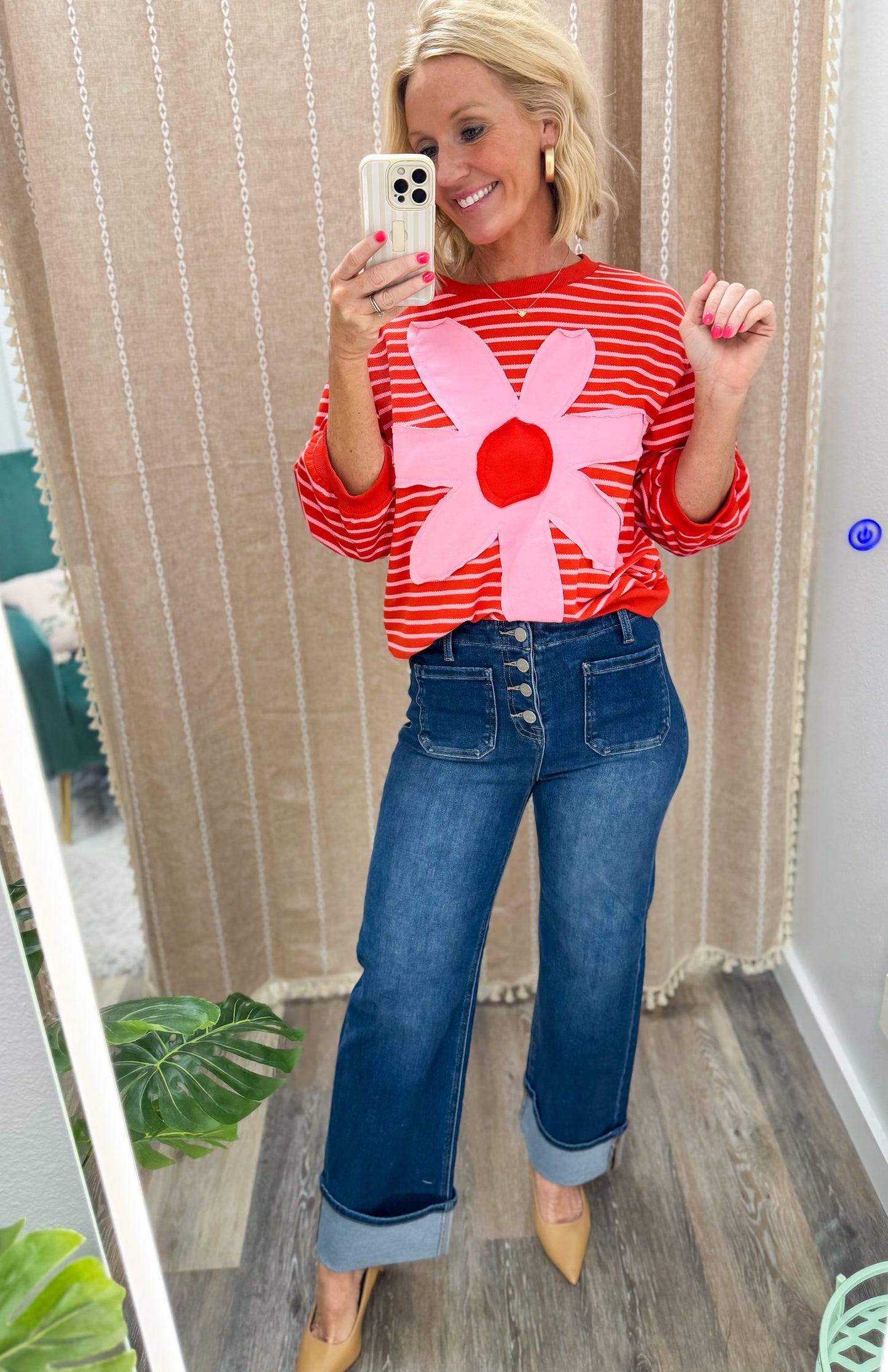 The Modern Front Pocket Cuffed Jeans by Risen