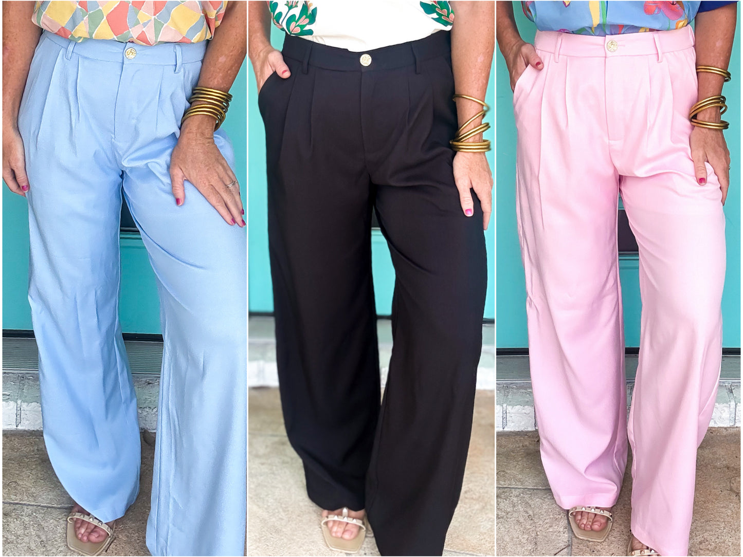 Tailored Breeze Trouser Pants *elastic waist*