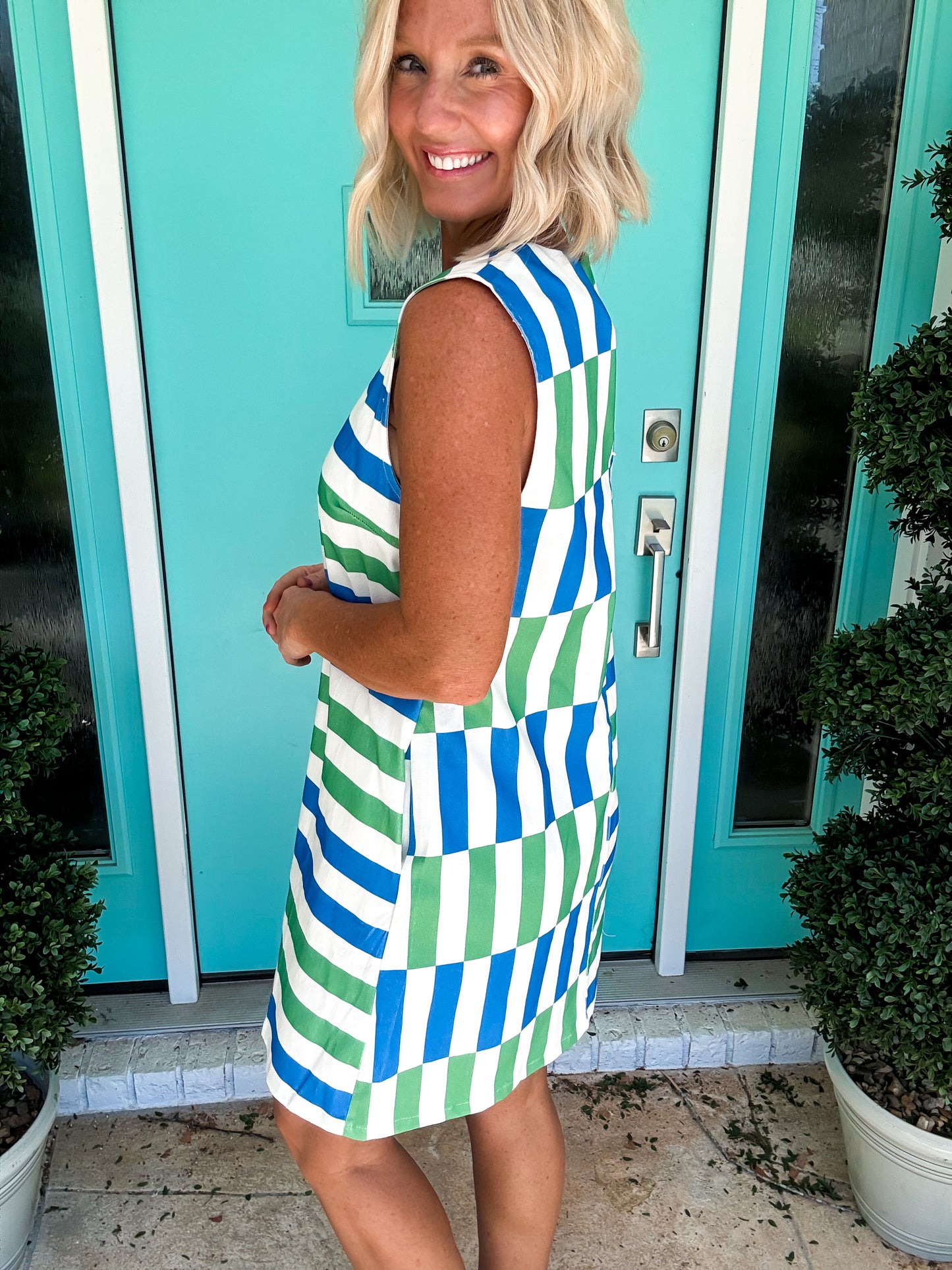 The Color Pop Stripe Dress