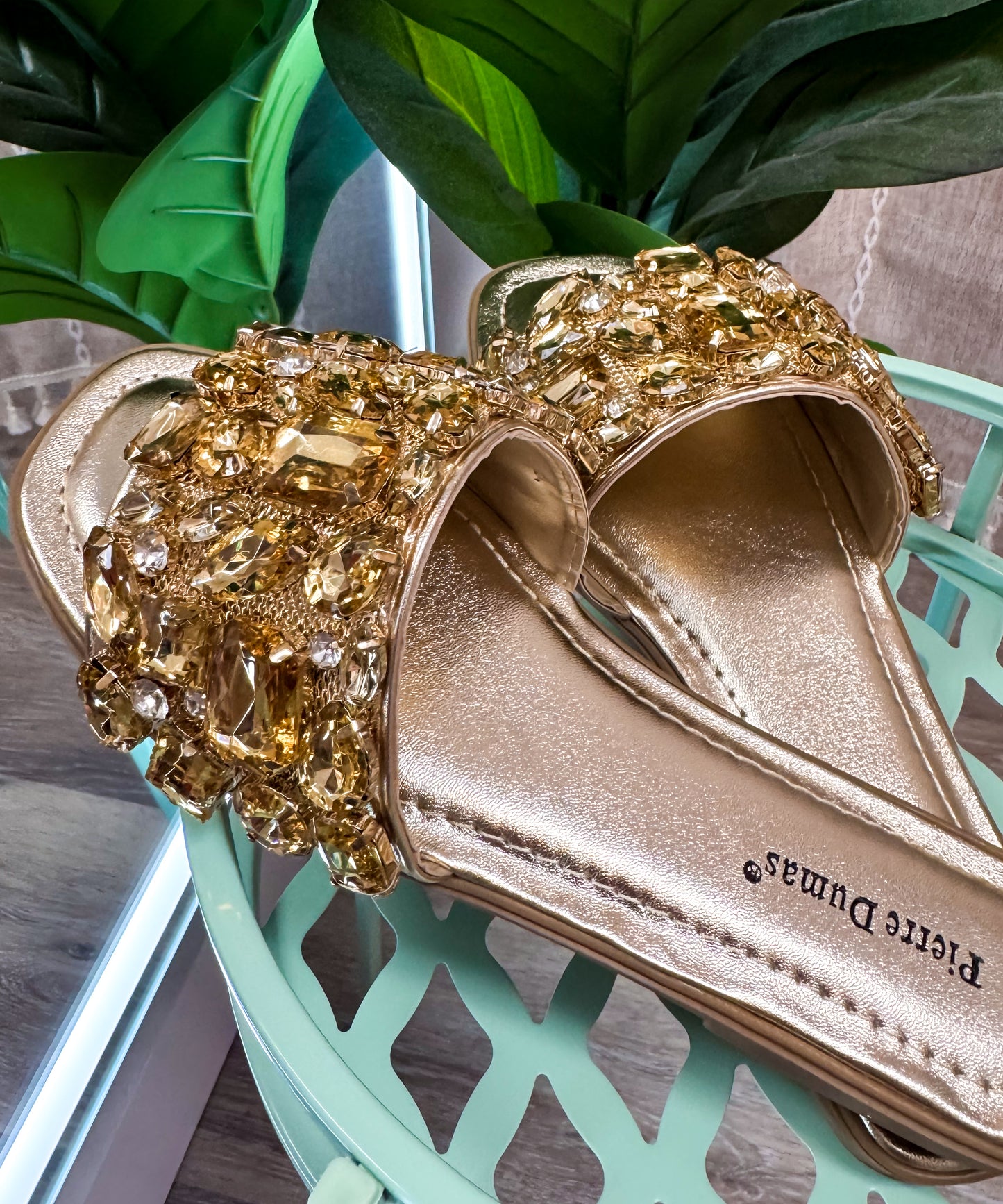 The Empress Gold Sandal