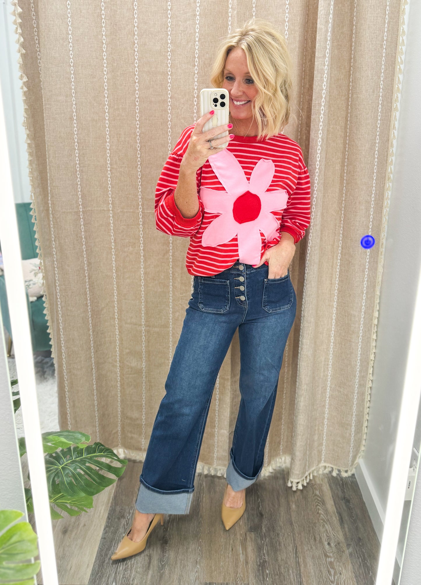 The Modern Front Pocket Cuffed Jeans by Risen