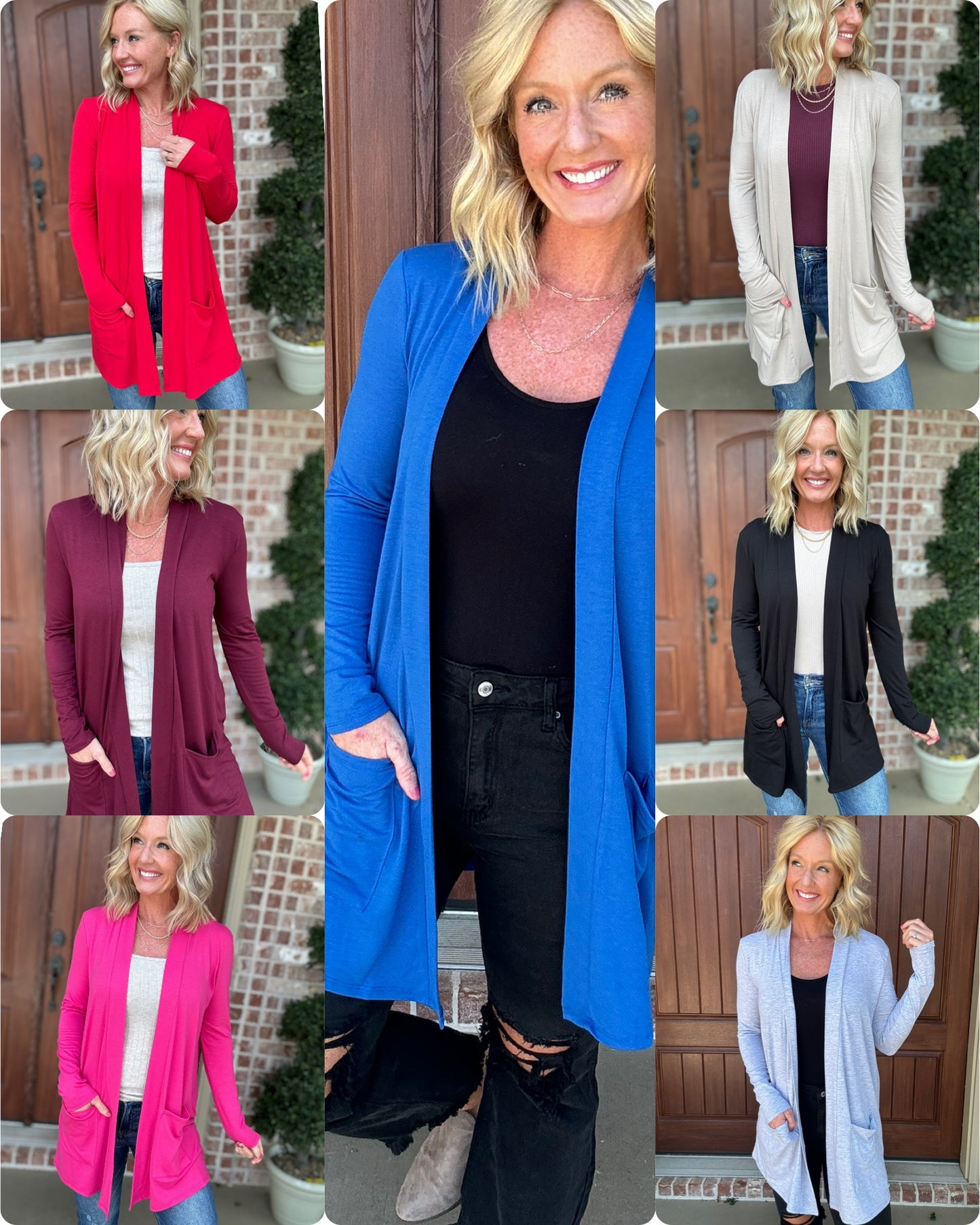 Saylor Slouchy Pocket Cardigan