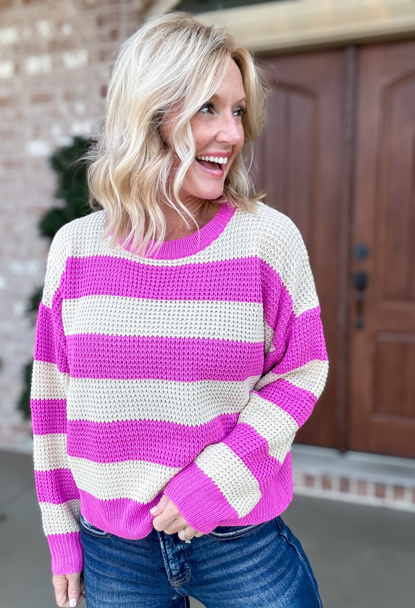 Timeless in Stripes Sweater