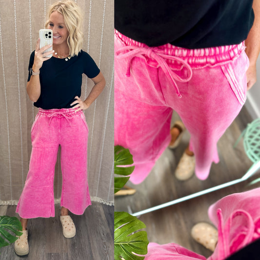 Curl Up Fleece Pants