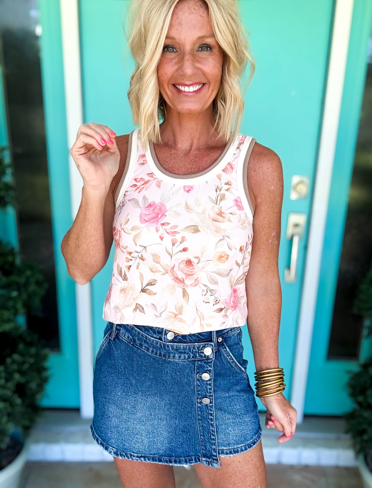Old Soul Denim Skort