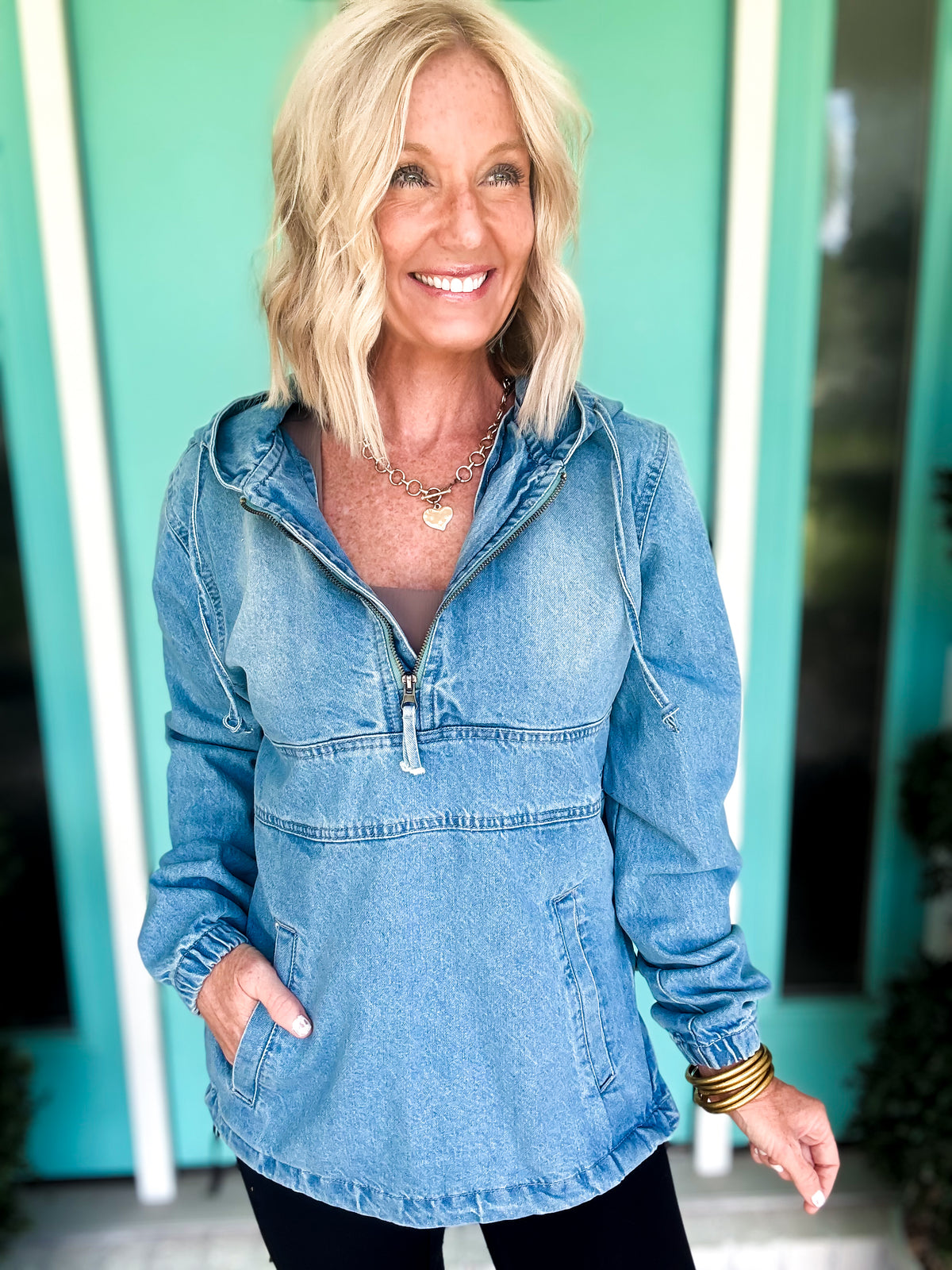 Denim Dream Pullover