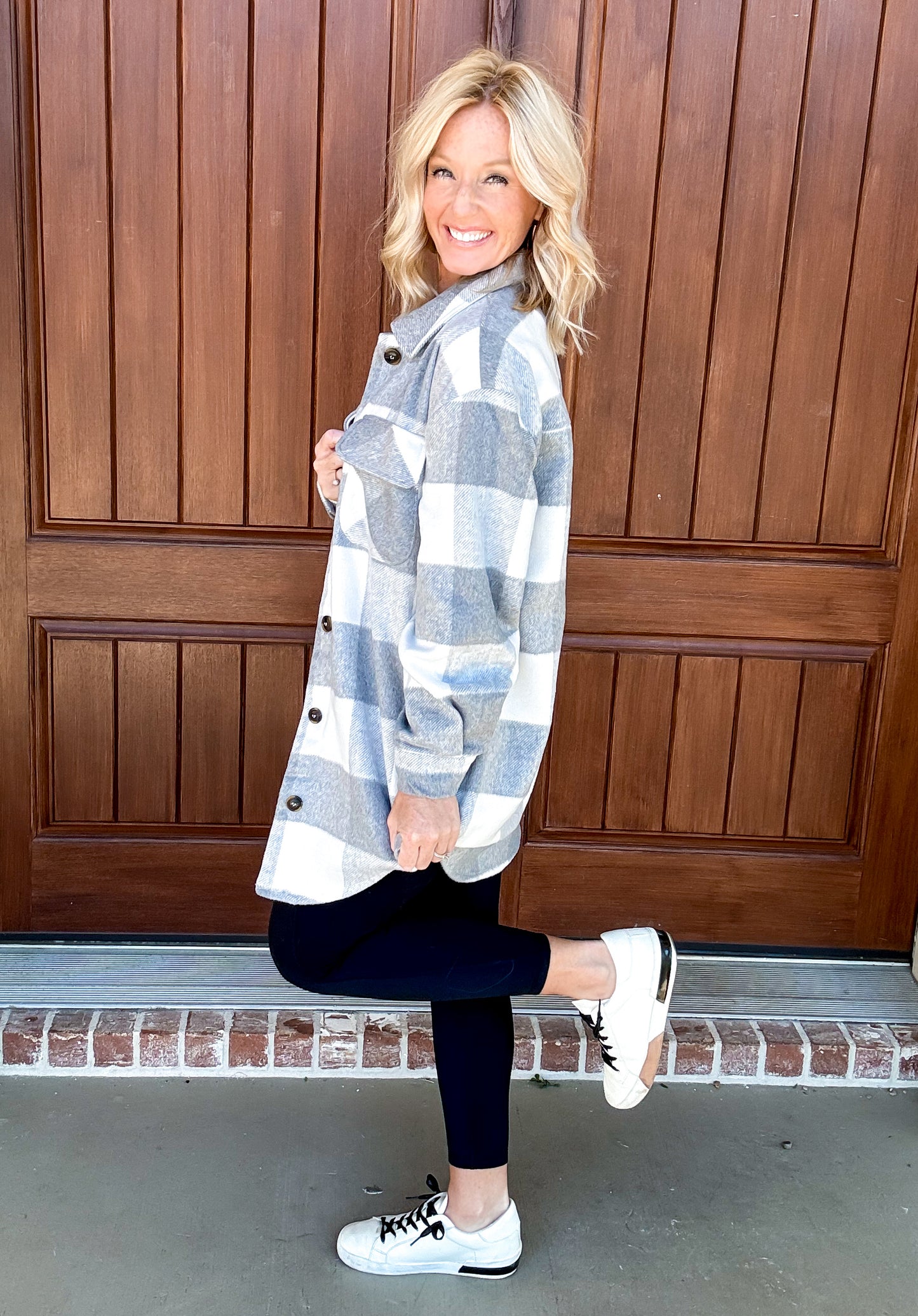 Trisha Trendy Plaid Shacket