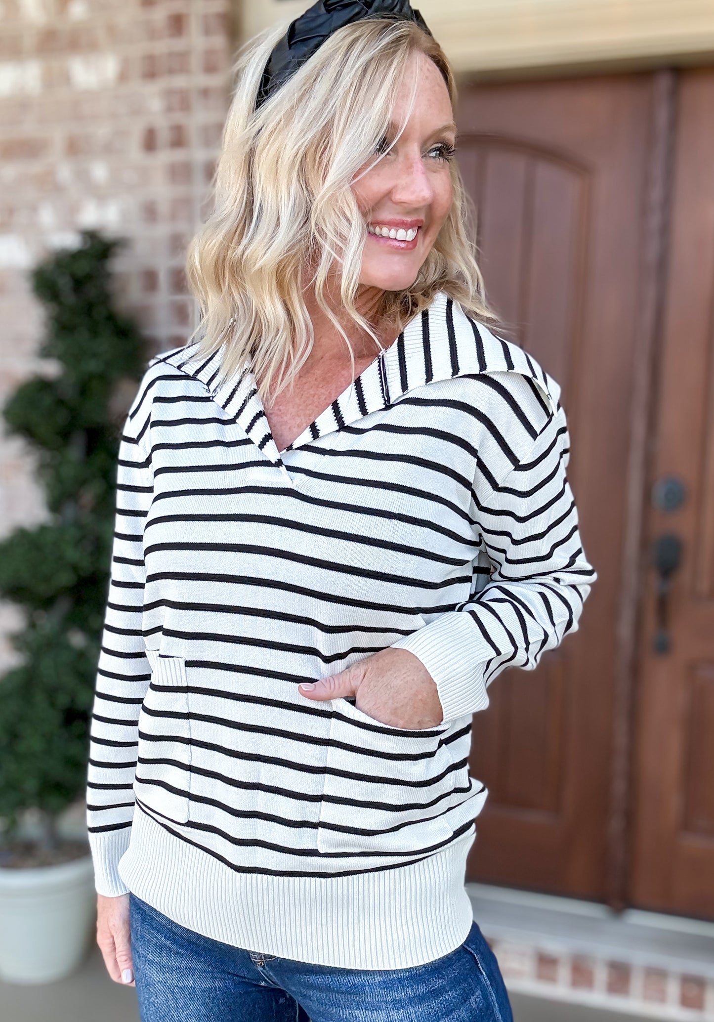 Sweet Sweet Striped Pullover