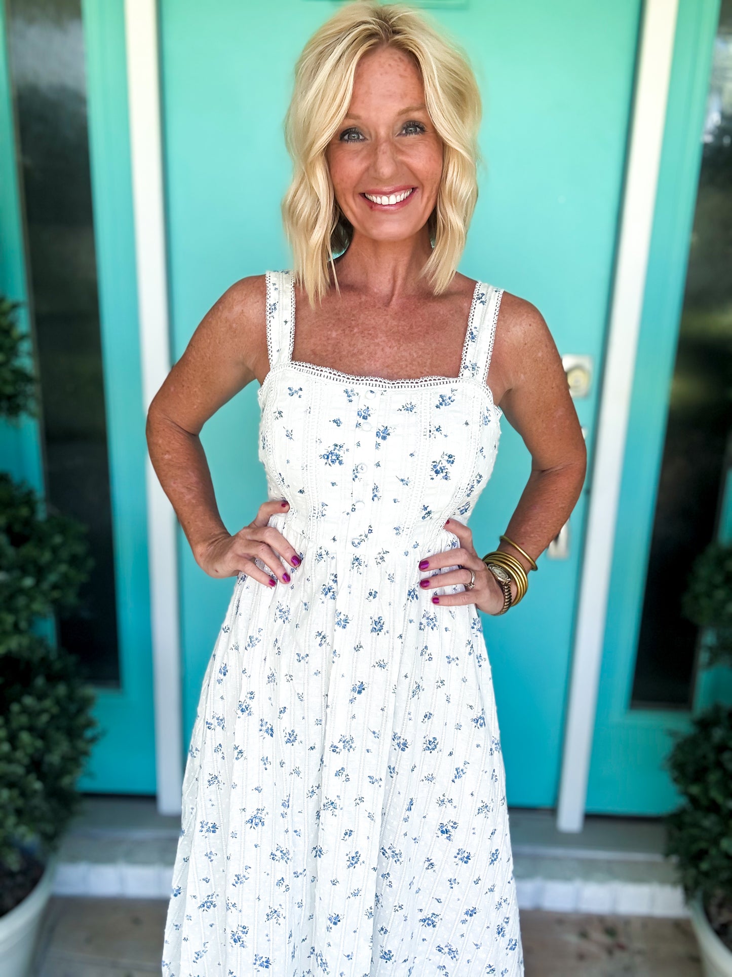 Lace & Florals Dress