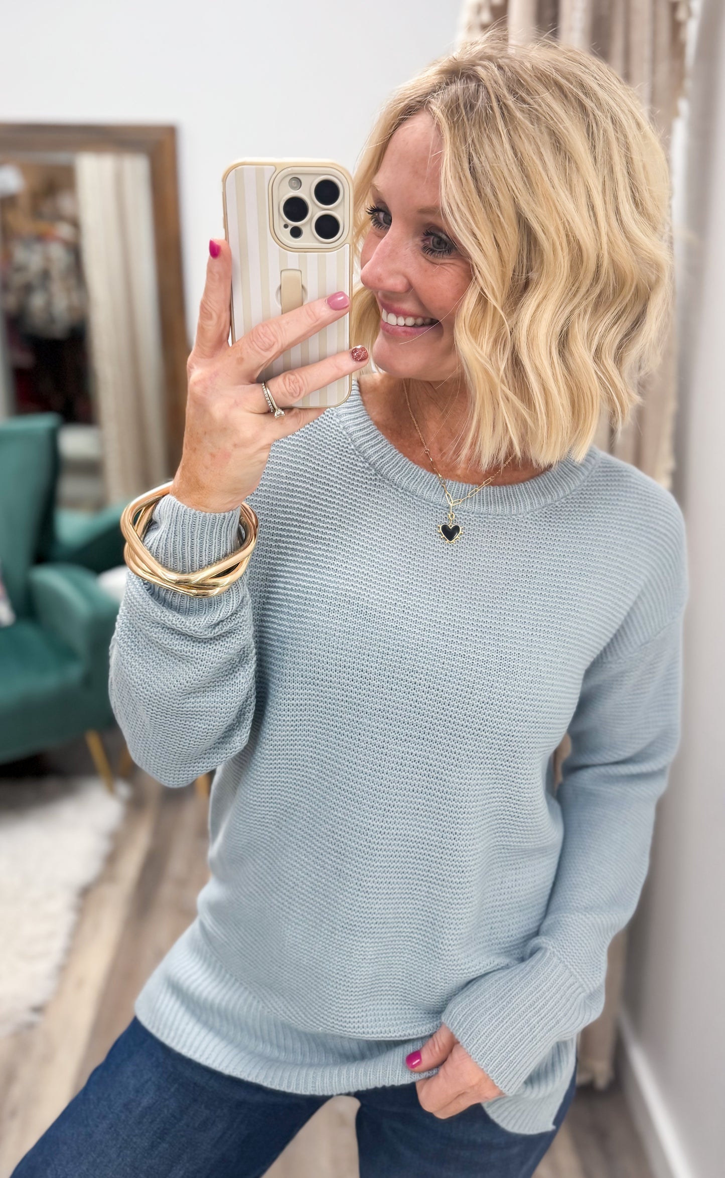 Comfy Companion Spring Sweater