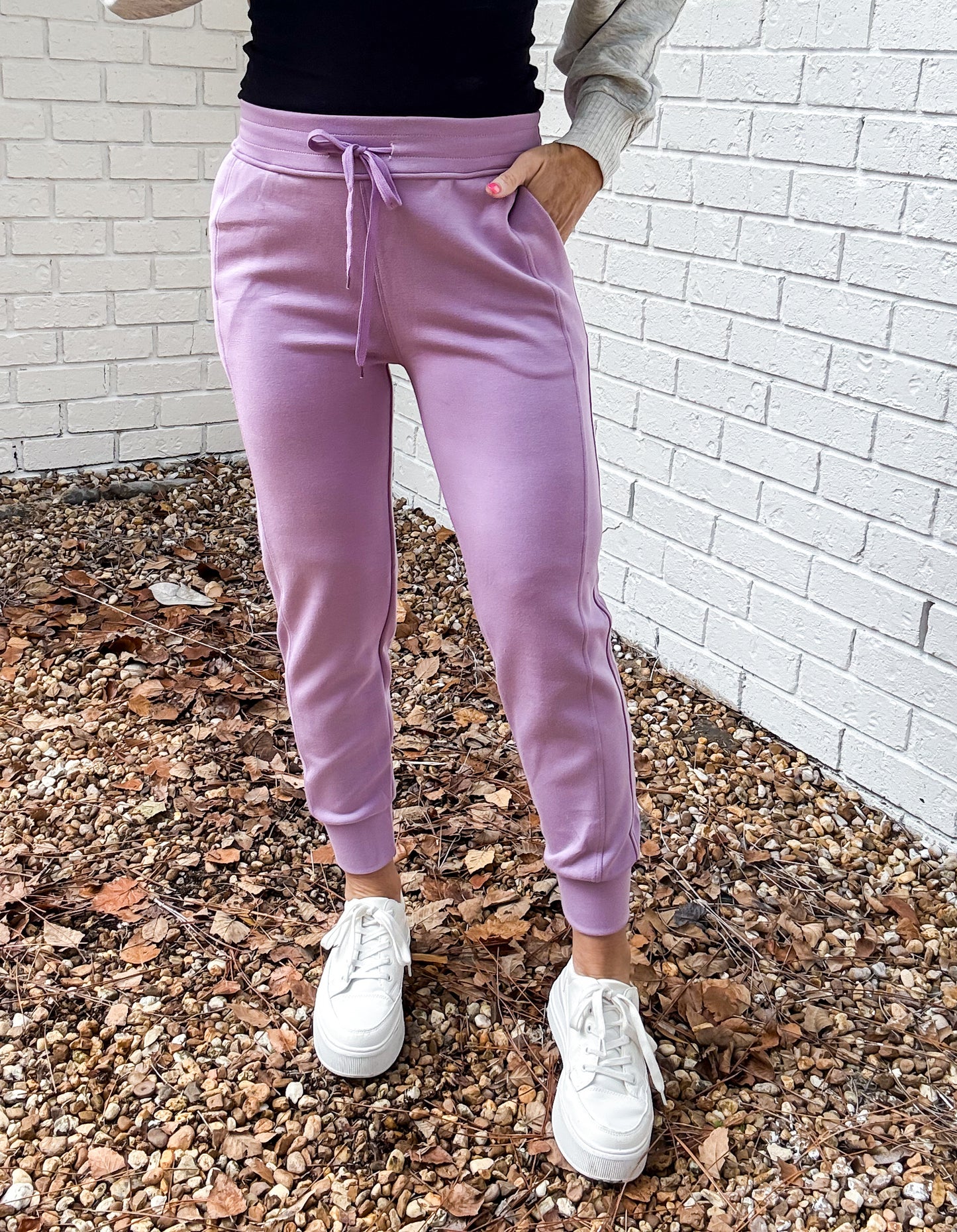 Luxurious Scuba Joggers -- Lavender