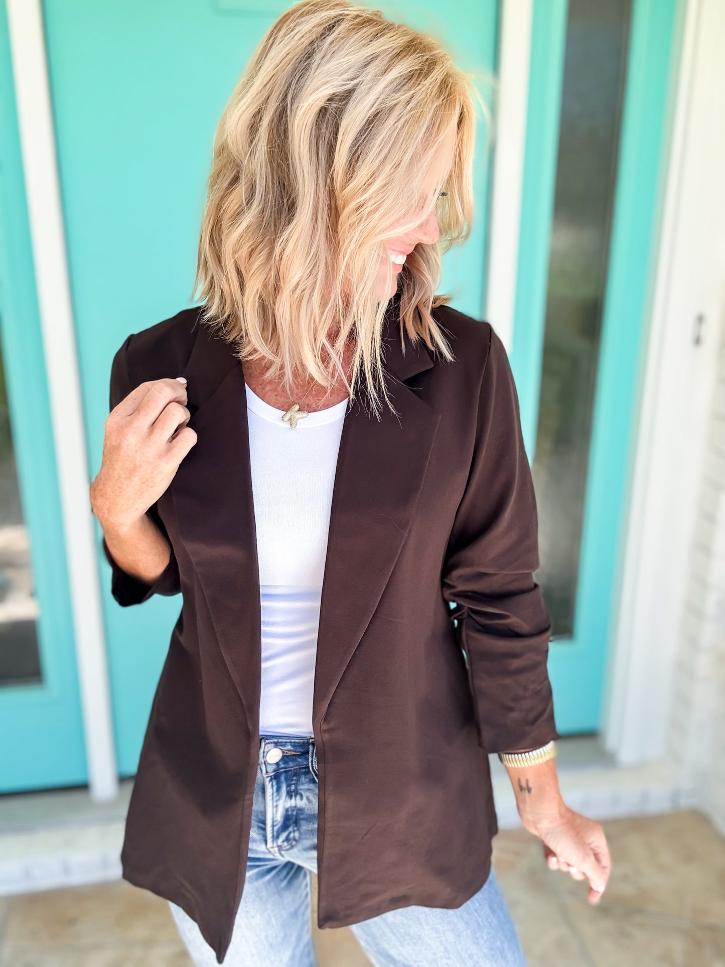 The Bella Flex Blazer *stretchy*