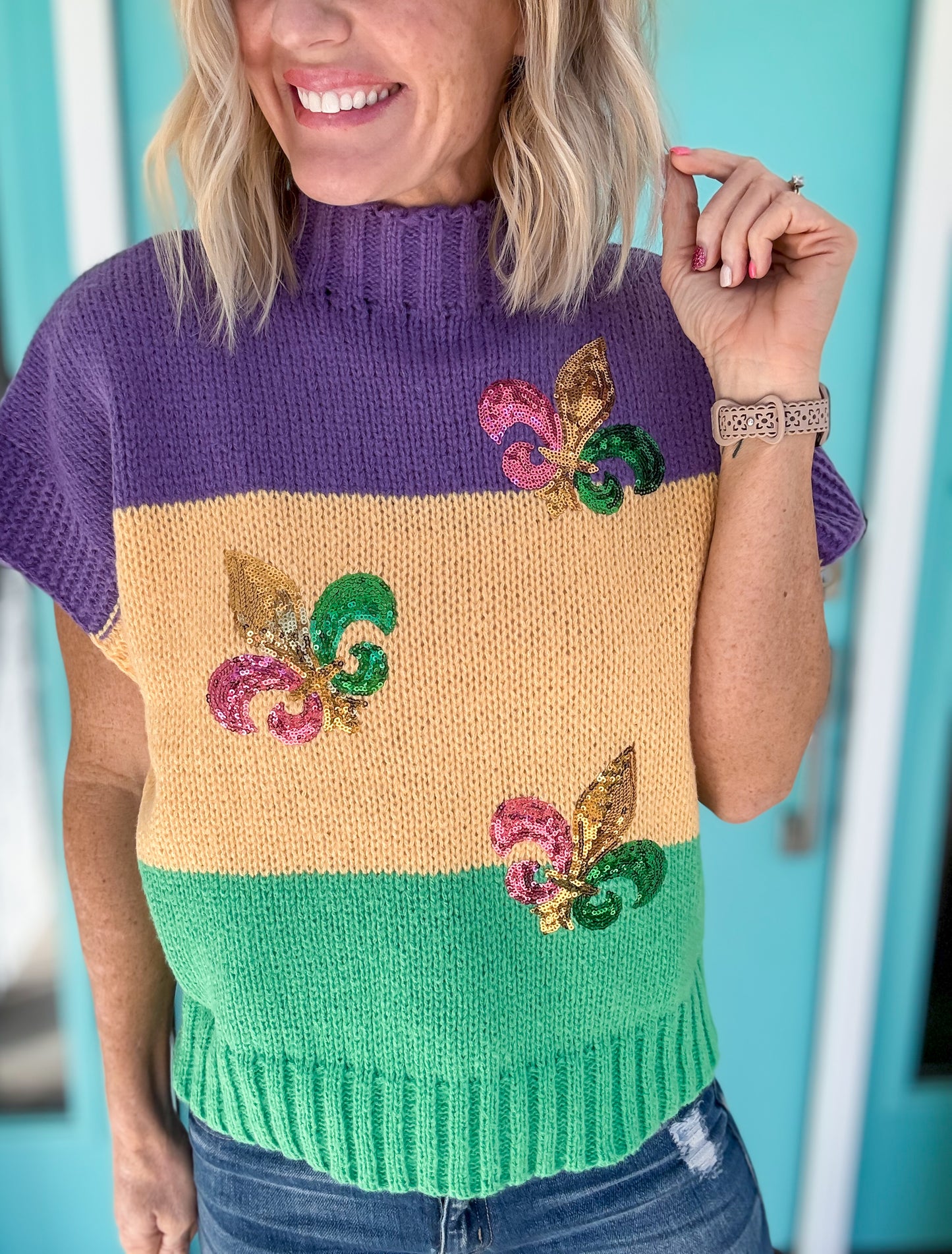 Glitter Gras Glam Sweater