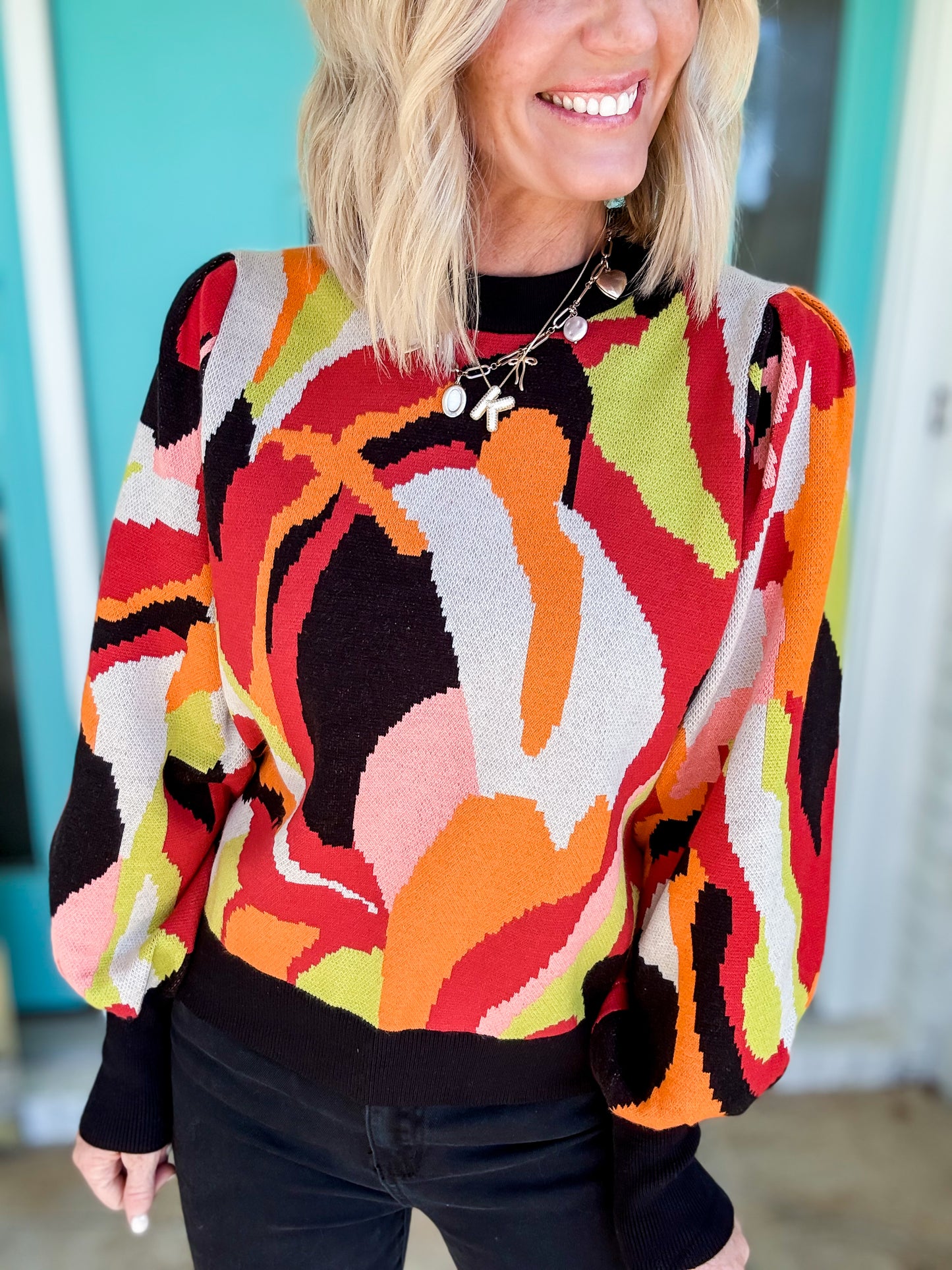 Harvest Heart Sweater