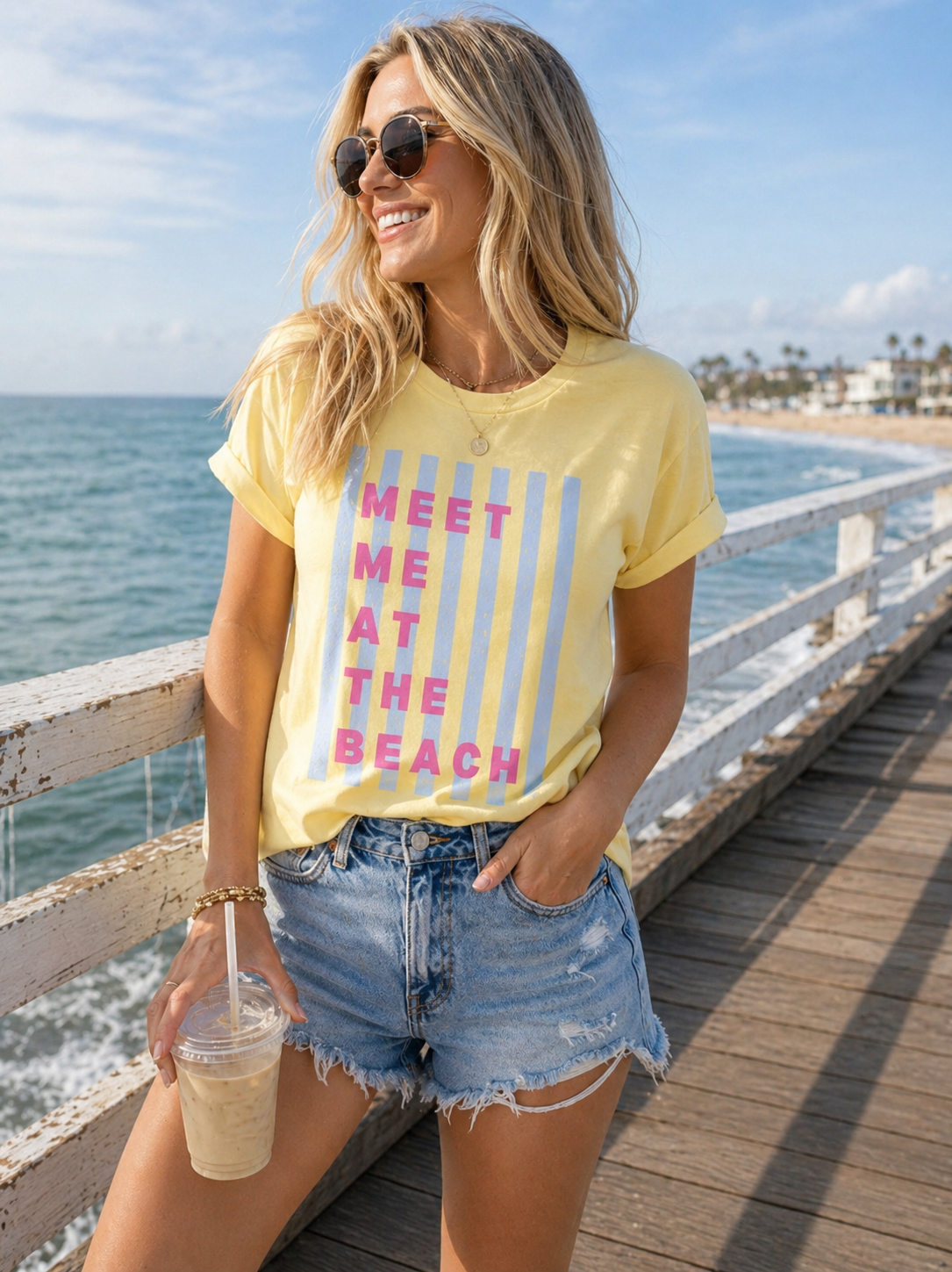 Meet Me At The Beach Tee