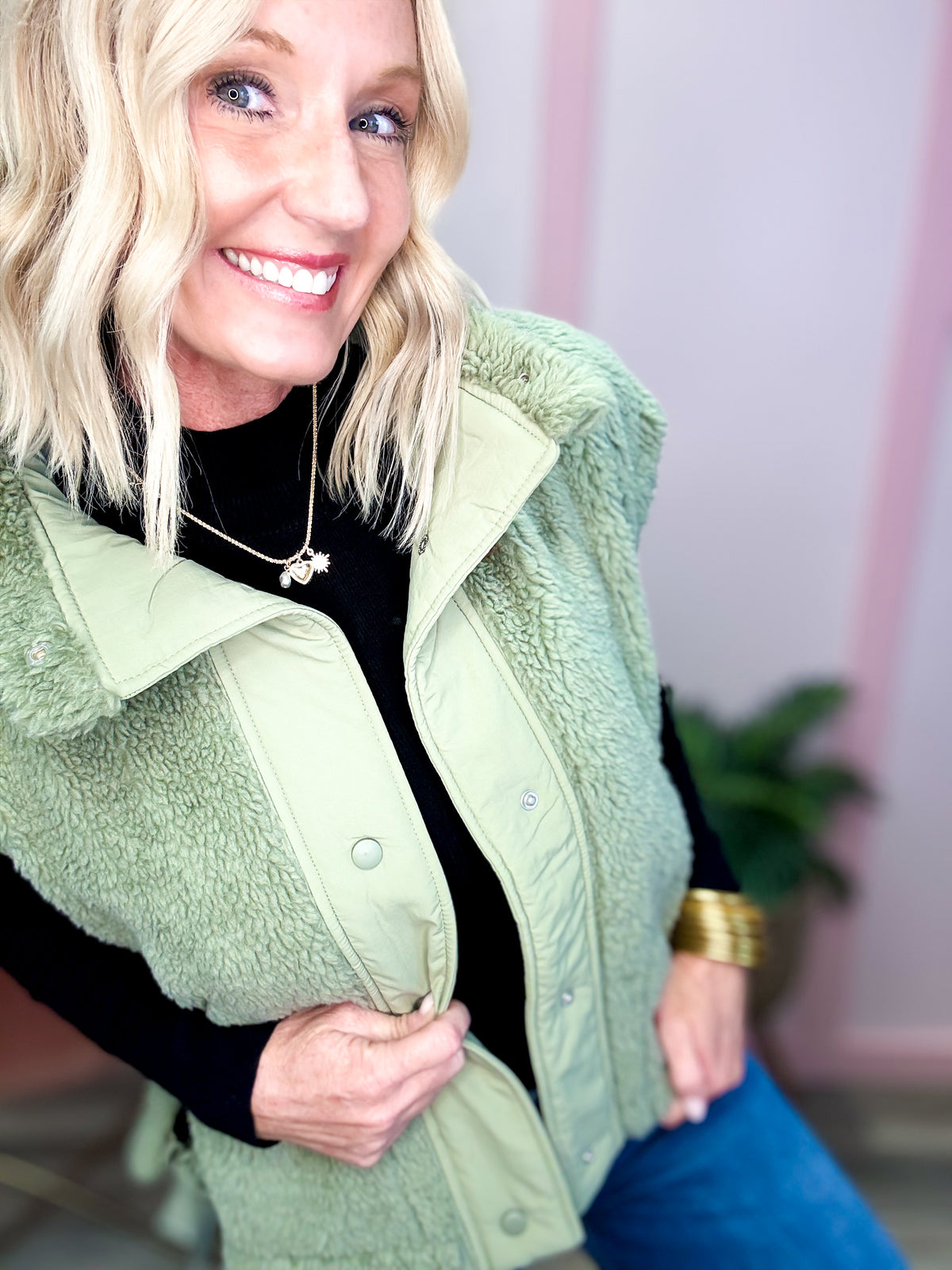 The Seasons Sherpa Vest