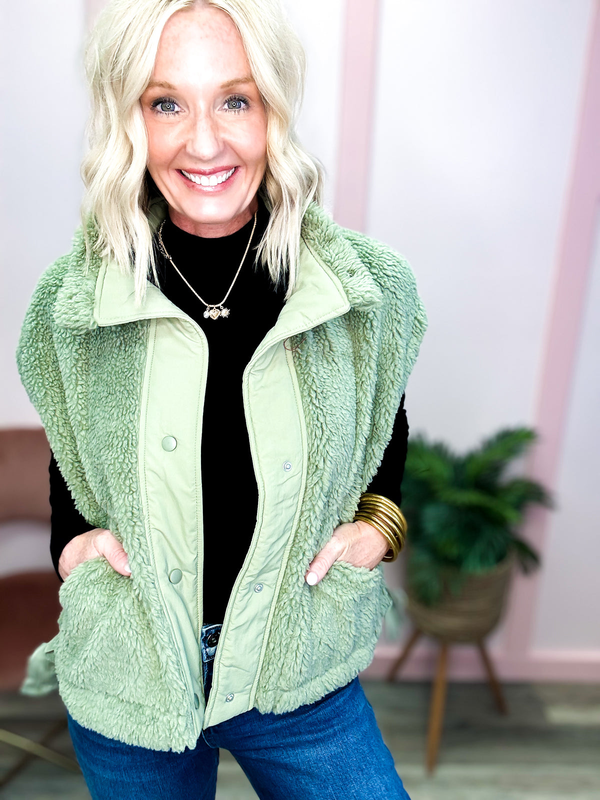 The Seasons Sherpa Vest