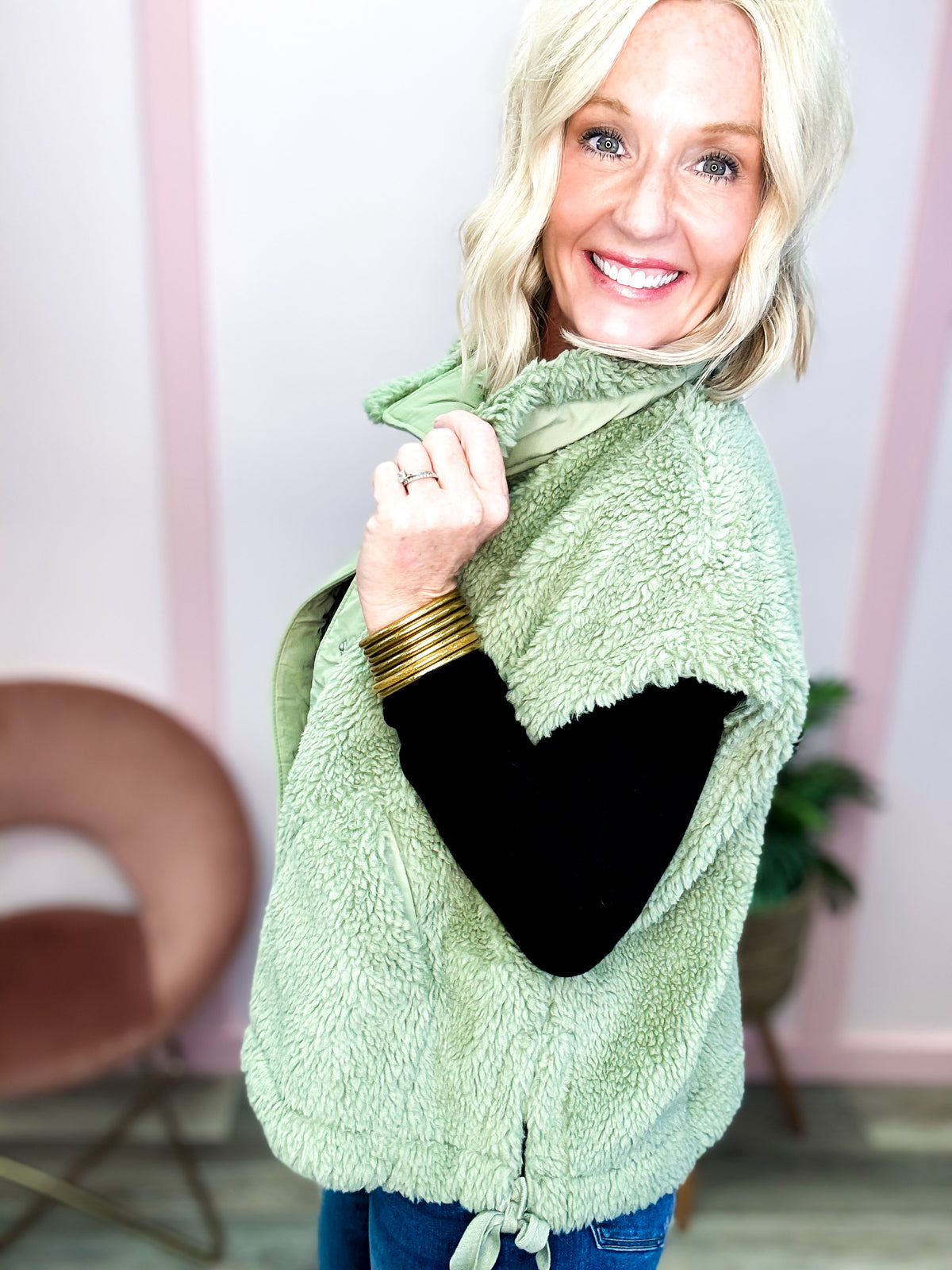 The Seasons Sherpa Vest