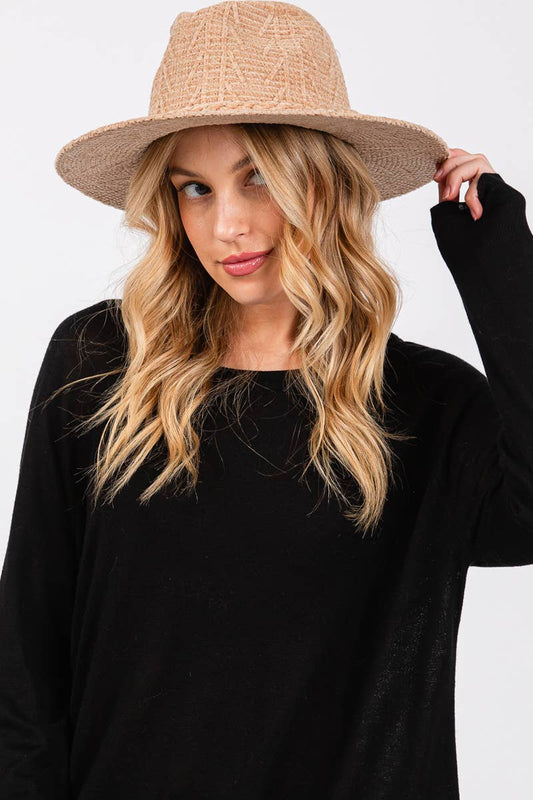 Chenille Pattern Fedora