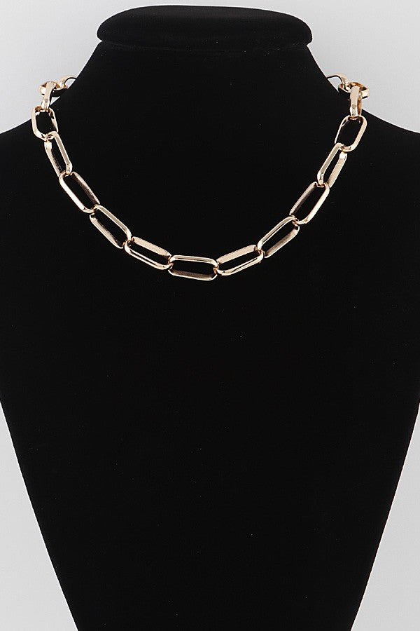 Classic Link Chain Necklace - Gold