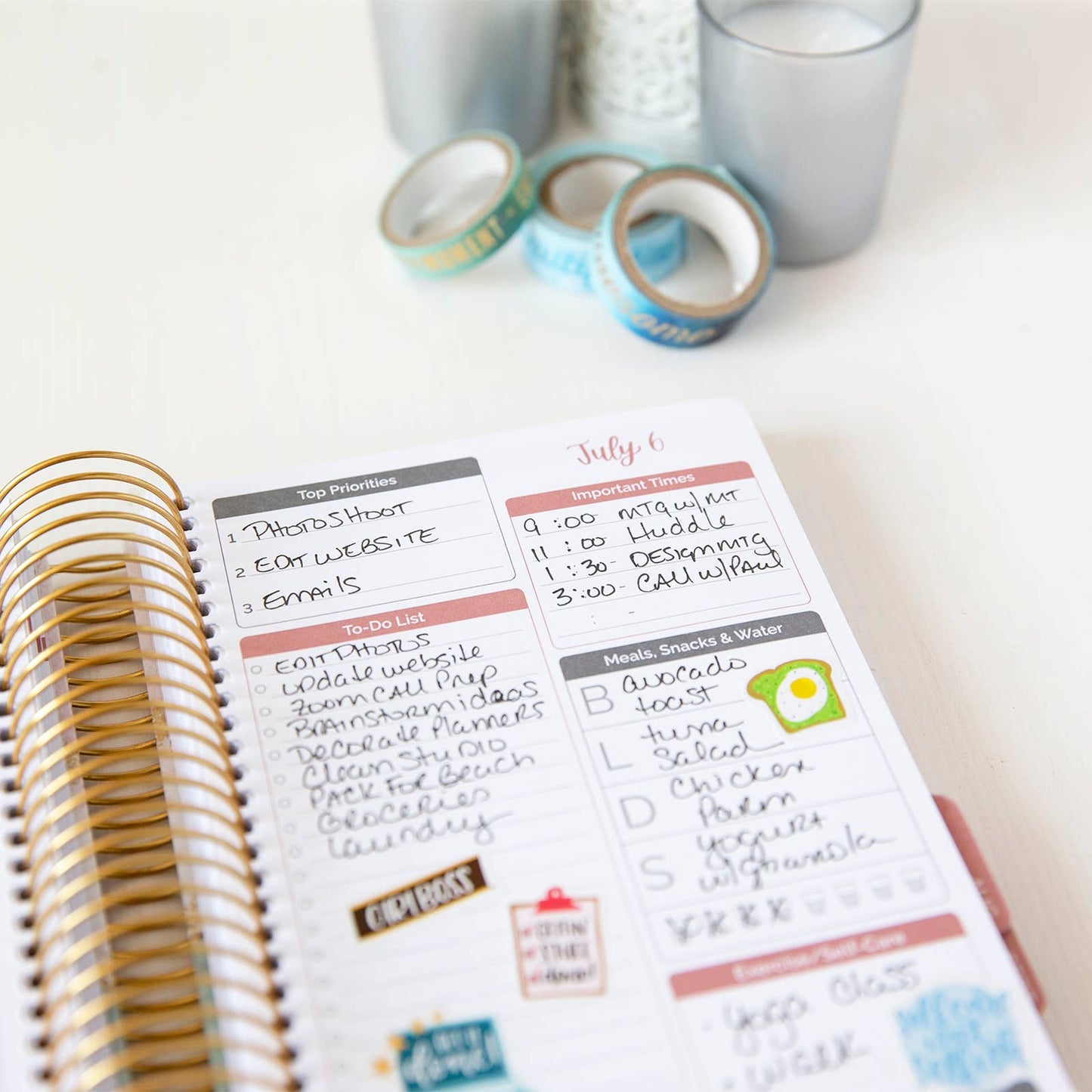 Daily To Do List Planner & Calendar