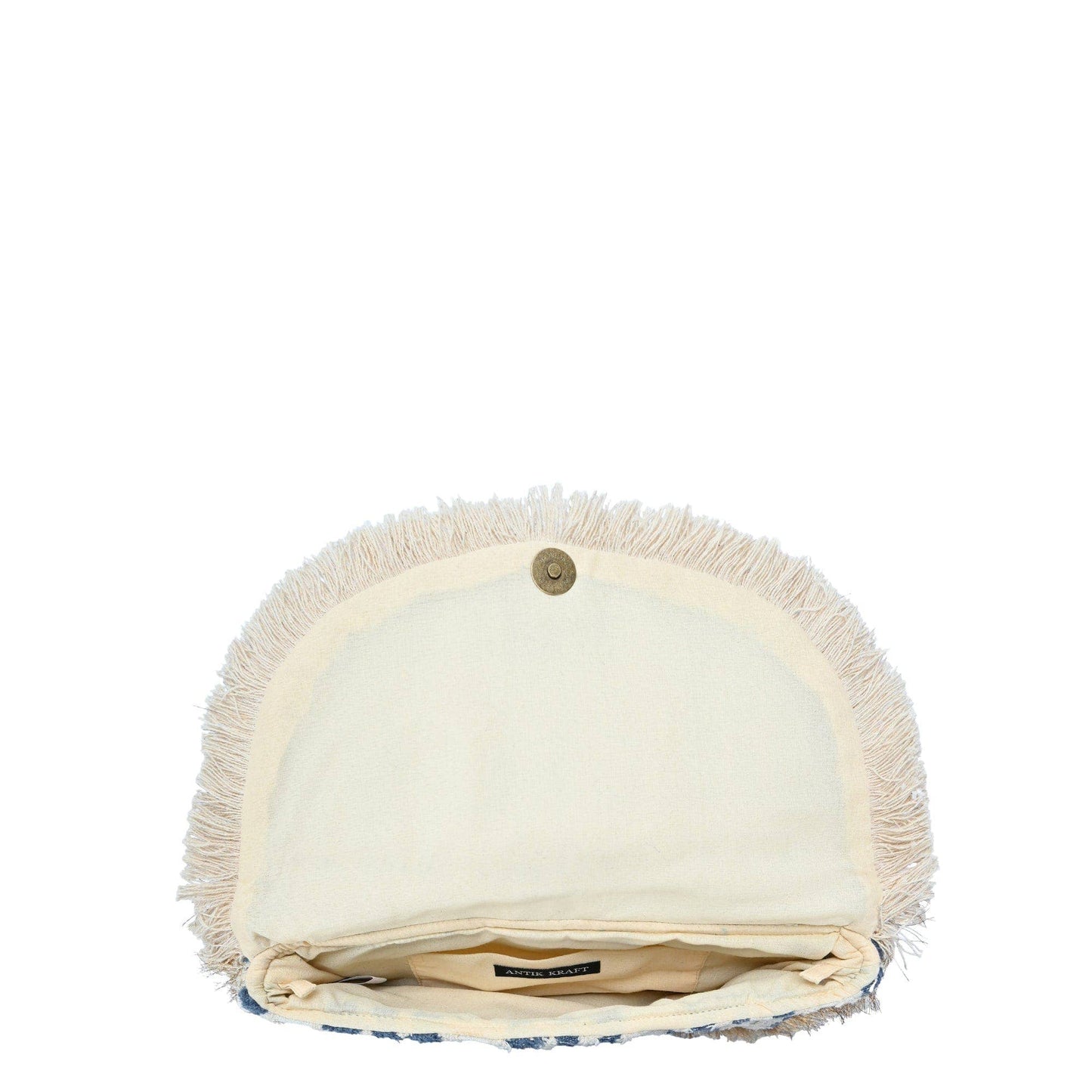 Shells&Beads Fringe Clutch